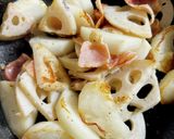 味付けかんたん！かぶとレンコン炒め作り方3写真