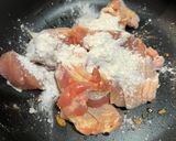 ワンパン！鶏もも肉の特製辛子ポン酢焼き☆作り方1写真