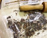 チョコバナナ米粉クッキー　　　　卵不使用作り方1写真