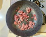 えのきとにんじんの肉味噌丼作り方1写真
