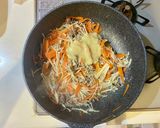 えのきとにんじんの肉味噌丼作り方4写真