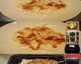 美味ドレ南蛮プルコギでレバニラ玉葱サラダ作り方1写真