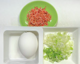 レンジで簡単☆中華風の茶碗蒸し作り方1写真