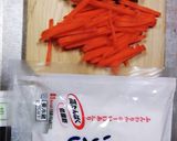 お酢おかず★生春巻きDeキンパ風★作り方1写真