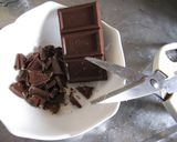 チョコ半分で☆生チョコケーキ作り方1写真