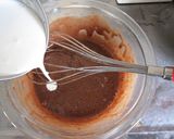 チョコ半分で☆生チョコケーキ作り方5写真
