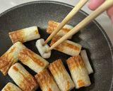 姉の家メシ・餅ちくわ(余ったお餅)作り方14写真