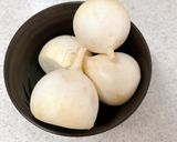 レンジでお手軽に♪海老入りかぶら蒸し作り方1写真