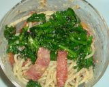 お弁当に♪菜の花とベーコンのスパサラダ作り方5写真