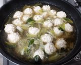 柚子入り鶏団子のスープ作り方7写真