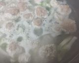 柚子入り鶏団子のスープ作り方5写真