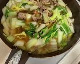 白菜と豚こまのとろみ煮作り方3写真