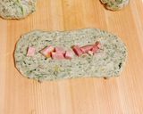 米粉ともち麦入り。ほうれん草ベーグル作り方7写真