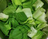 チンゲン菜オイスター炒め作り方1写真