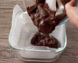 バレンタイン♡レンジで米粉濃厚ブラウニー作り方5写真