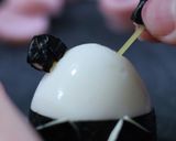 ゆで卵でパンダさん♪キャラ弁☆ご飯の添え作り方11写真