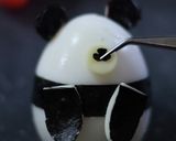 ゆで卵でパンダさん♪キャラ弁☆ご飯の添え作り方12写真
