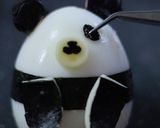 ゆで卵でパンダさん♪キャラ弁☆ご飯の添え作り方13写真