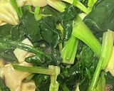 ほうれん草♥椎茸♥筍のオイソースで中華風作り方3写真