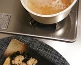竹の子と鶏団子煮作り方4写真