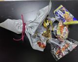 お菓子リース作り方3写真