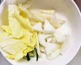 茄子椎茸簡単チリオイ麻婆味八宝回鍋肉風作り方6写真
