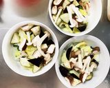 茄子椎茸簡単チリオイ麻婆味八宝回鍋肉風作り方8写真