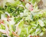 白菜とカニカマのごまマヨサラダ作り方4写真