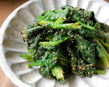 簡単！ちぢみほうれん草の胡麻和え作り方6写真