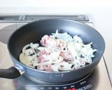 ナポリタンみたいに【ソースパスタ】作り方4写真