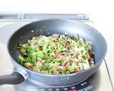 ナポリタンみたいに【ソースパスタ】作り方6写真