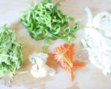 ナポリタンみたいに【ソースパスタ】作り方1写真