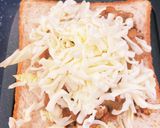 全粒粉パンで★納豆ホットサンド★作り方1写真