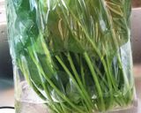 ほうれん草の洗い方(ズボラＶｅｒ)作り方2写真