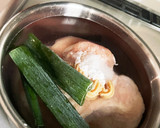 しっとり蒸し鶏のネギソースかけ作り方1写真