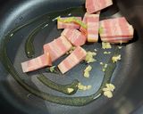 ベーコンキャベツのしんなりコンソメ蒸し煮作り方2写真