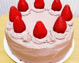 米粉のココアスポンジケーキ 18cm作り方13写真