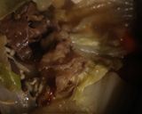 牛肉豆腐白菜重ね煮作り方3写真
