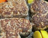 バレンタインご飯♡簡単かわいいハンバーグ作り方5写真