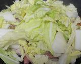 白菜うどん作り方1写真