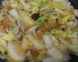 白菜うどん作り方3写真