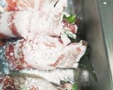 超簡単！大葉とクリームチーズの肉巻き作り方3写真