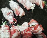 超簡単！大葉とクリームチーズの肉巻き作り方6写真