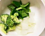 肉無チクワ簡単きな粉ビビン味野菜炒め作り方6写真