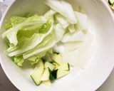 肉無チクワ簡単きな粉ビビン味野菜炒め作り方8写真