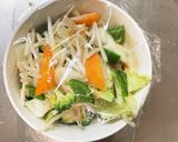 肉無チクワ簡単きな粉ビビン味野菜炒め作り方13写真