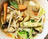 肉無チクワ簡単きな粉ビビン味野菜炒め作り方19写真