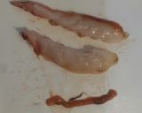 【飛ぶ】海老のクリームパスタ作り方2写真