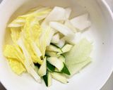 レンジ簡単きな粉コク旨甘味噌味甘酢酢豚作り方7写真