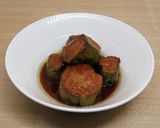 バルサミコ風ソースがけピーマンの肉詰め作り方11写真
